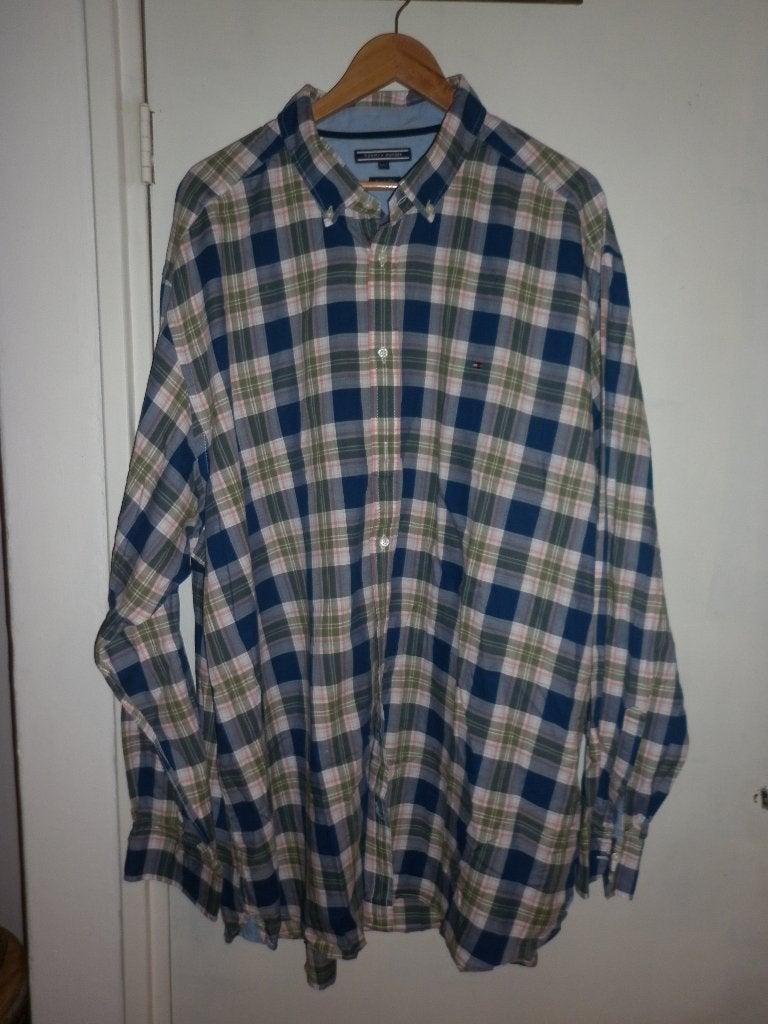 overhemd , maat XXXXXL merk :   Tommy Hilfiger , Overige kleuren, Tommy Hilfiger, Ophalen of Verzenden, Overige halswijdtes