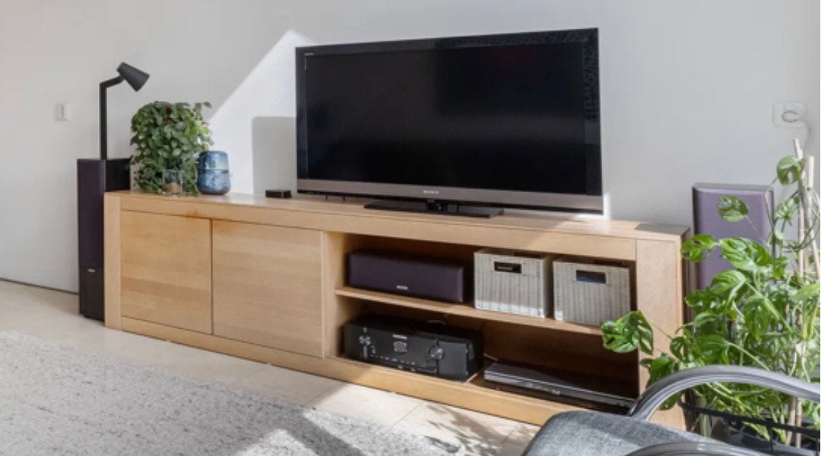 Dressoir, Ophalen, Gebruikt, Eikenhout, 200 cm of meer