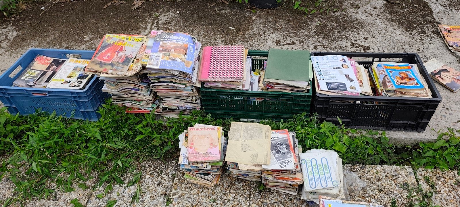 Vintage magazines: ariadne, marion, doe het zelf, navijven.., Boeken, Ophalen
