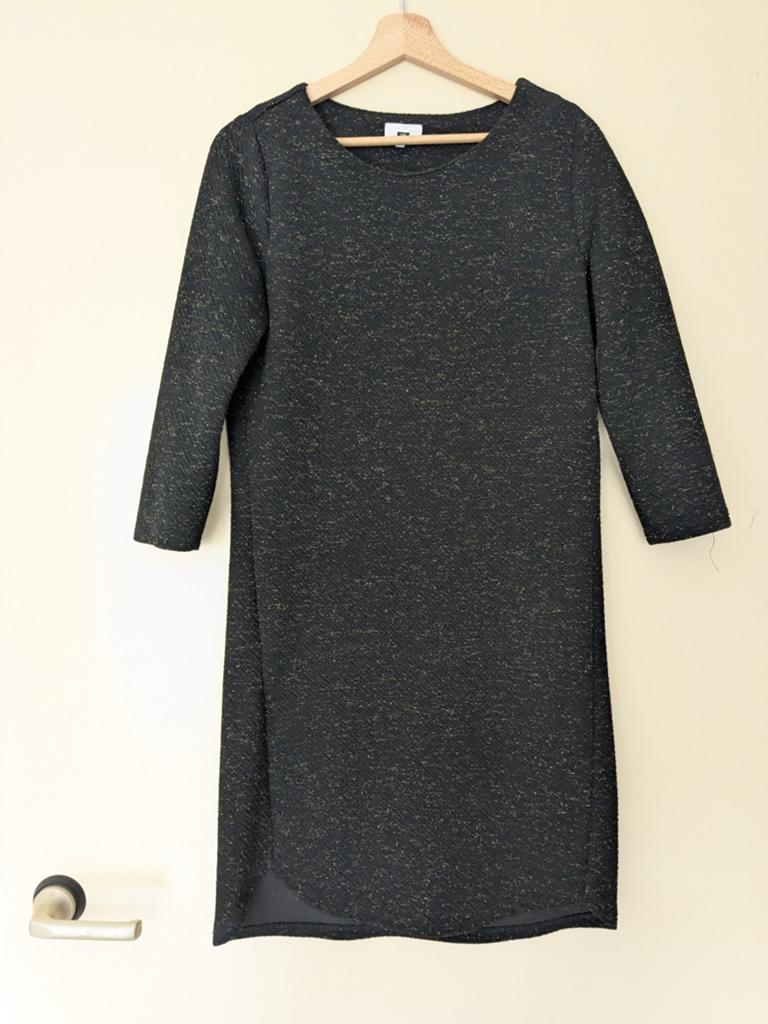 Zwart jurkje, Kleding | Dames, Jurken, Ophalen of Verzenden, Zo goed als nieuw, Zwart, Boven de knie