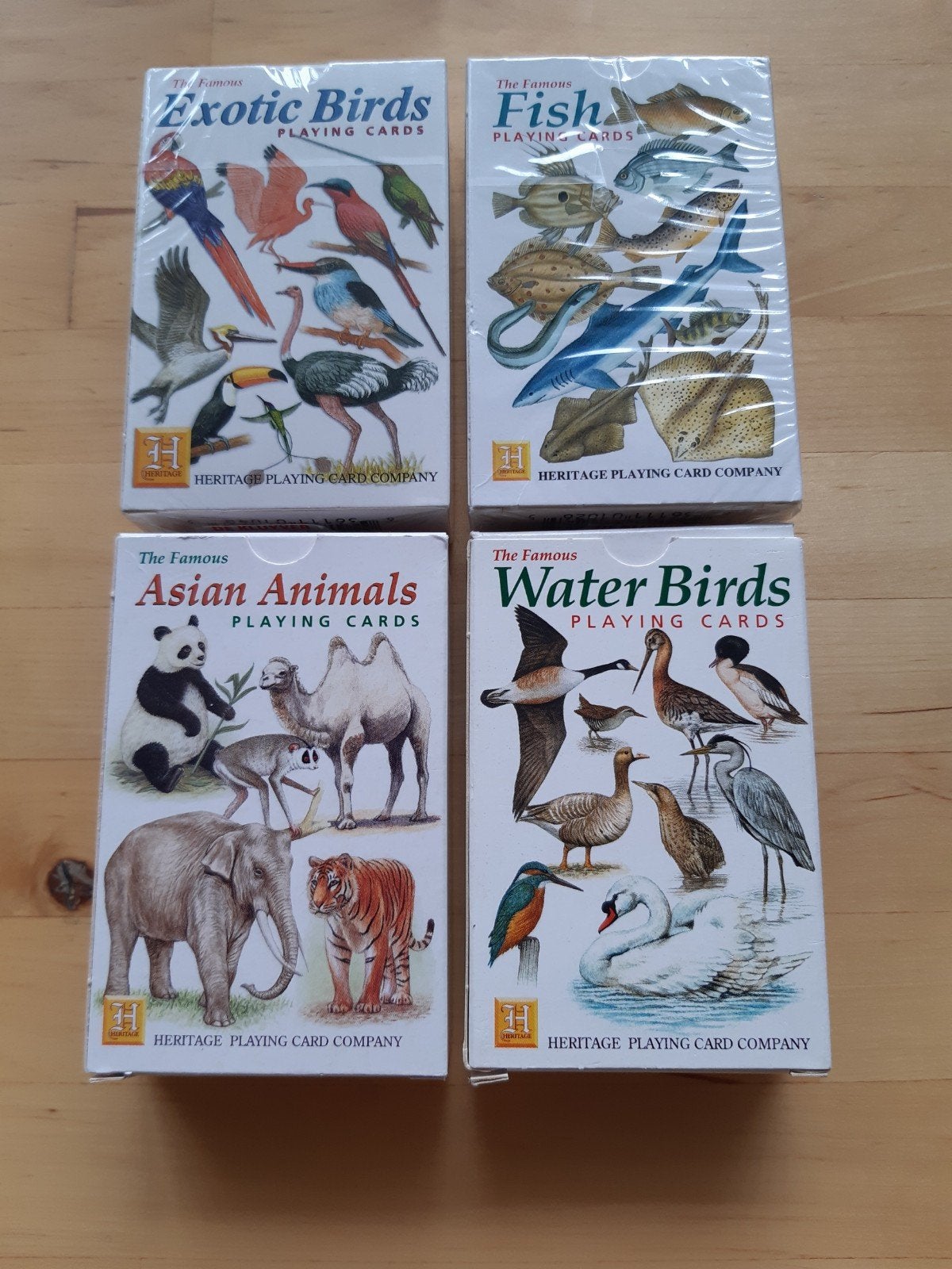 4 x speelkaarten sets, Ophalen of Verzenden, Nieuw, Speelkaart(en)