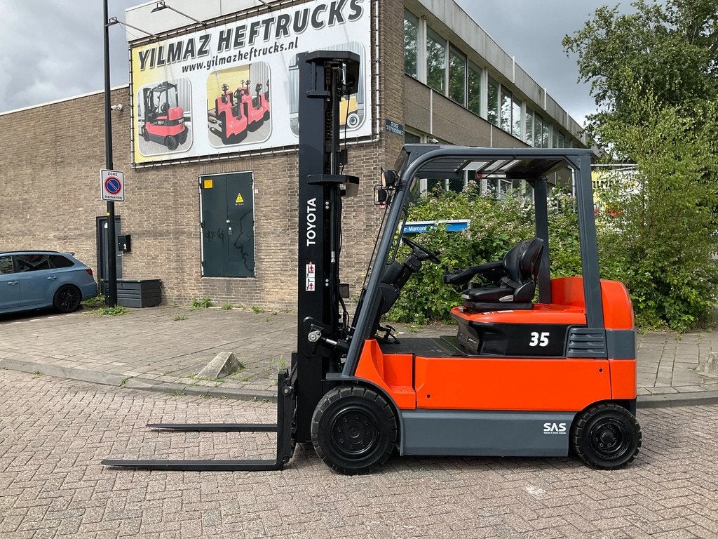 Toyota 7FBM35 3500KG 5.50METER HEFTRUCK (bj 2011), Heftruck, Toyota, Info@yilmazheftrucks.nl, Yilmazheftrucks Yilmazheftrucks