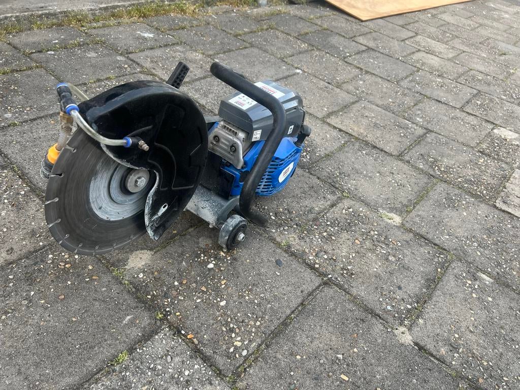 HBM Doorslijper - Krachtige Zaag voor Steen en Beton, Doe-het-zelf en Verbouw, Gereedschap | Zaagmachines, Ophalen, Gebruikt, 70 mm of meer
