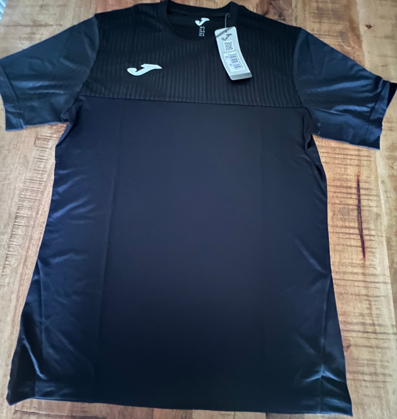 Joma Sportshirt Zwart Maat L - Nieuw met kaartjes, Kleding | Heren, Ophalen of Verzenden, Nieuw, Maat 52/54 (L), Zwart