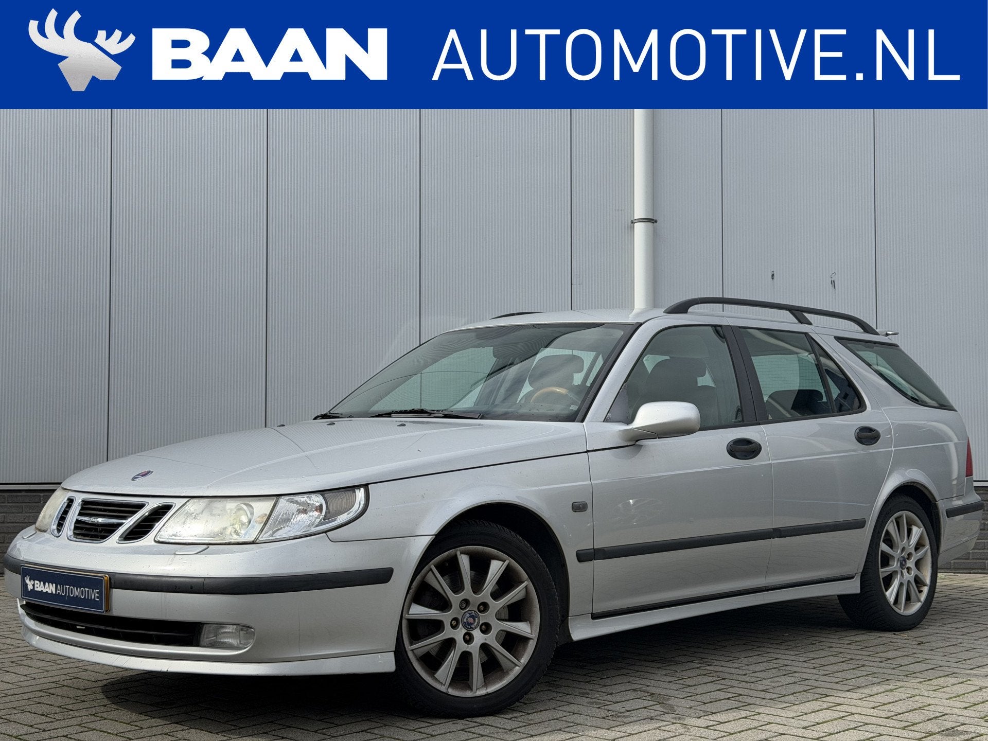 Saab 9-5 Estate 2.3 Turbo Vector | (bj 2004, automaat), Auto's, Saab, 4 cilinders, 2290 cc, Leder en Stof, Stoelverwarming