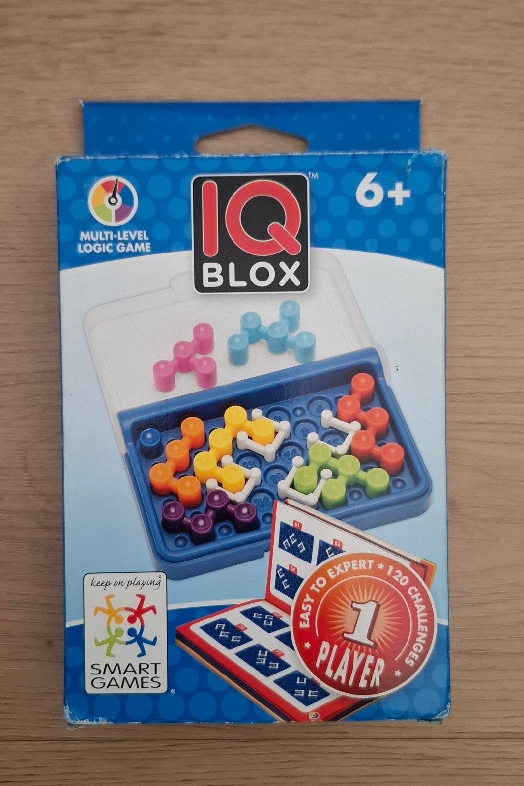Smart Games IQ Blox, Ophalen of Verzenden, Minder dan 500 stukjes, Zo goed als nieuw, Rubik's of 3D-puzzel