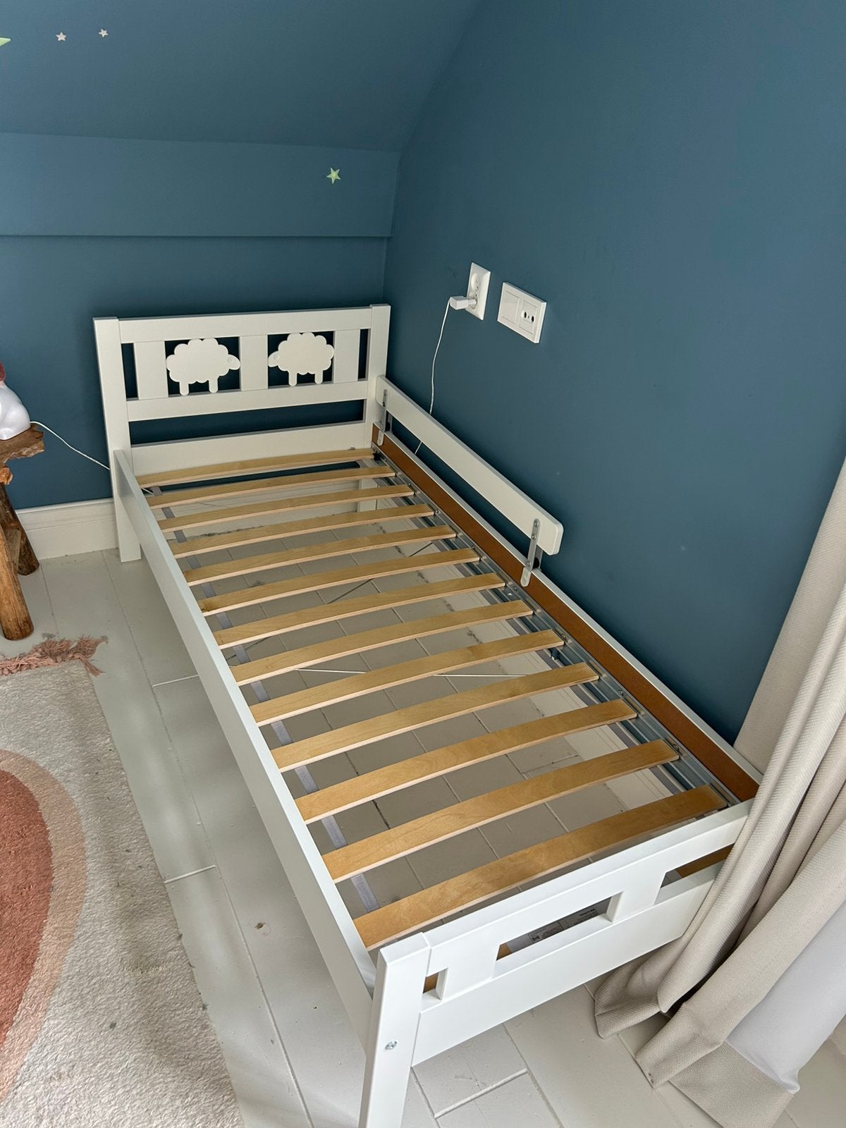 Peuter bed, Ophalen, 70 tot 85 cm, 140 tot 160 cm, Zo goed als nieuw