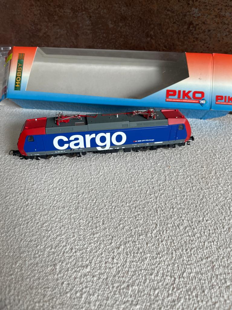 Piko H0 Elektrolok Rh Re482 SBB.Ep.V Cargo, Ophalen, Wisselstroom, Locomotief, Nieuw