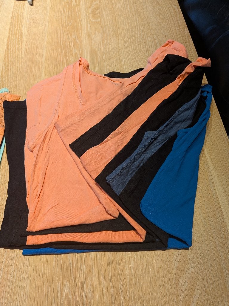 7 top maat l, Blauw, Maat 42/44 (L), Ophalen of Verzenden, Zo goed als nieuw