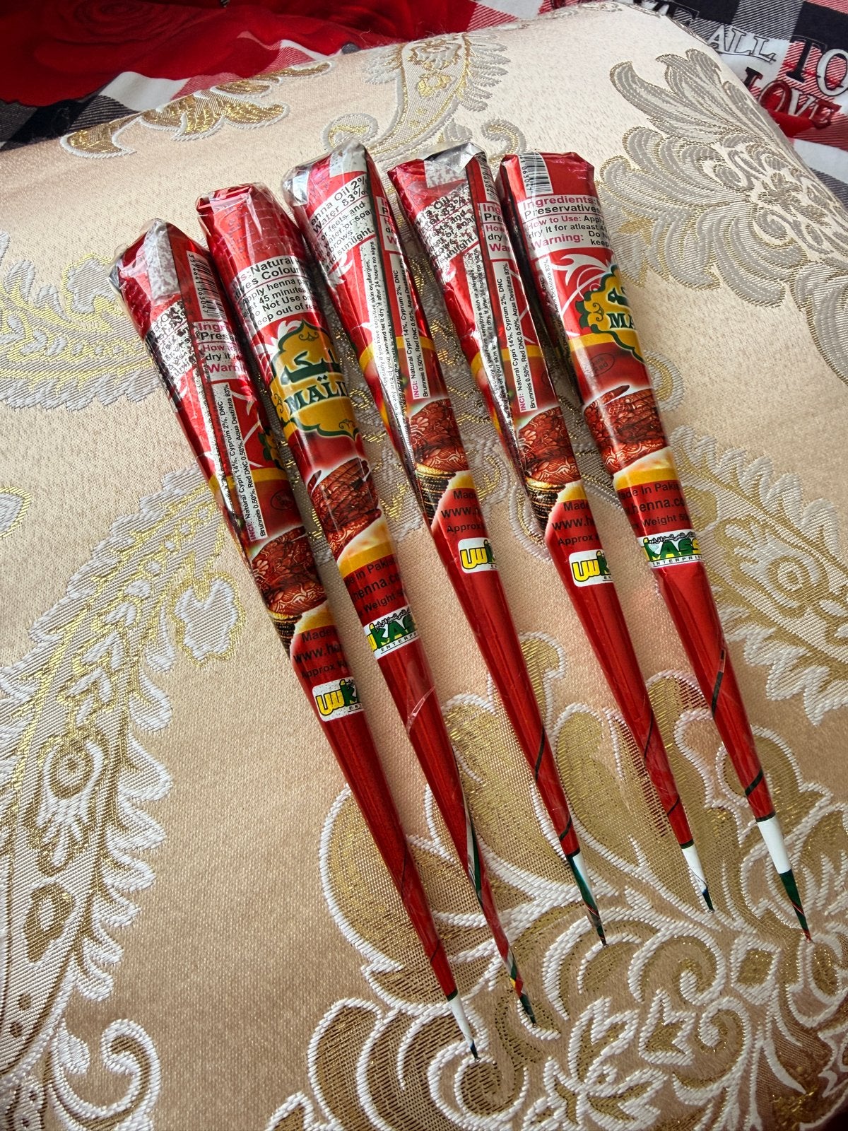 Mooie Henna Cones voor Tijdelijke Tattoos ( 5 voor 5€), Ophalen of Verzenden, Nieuw, Overige typen