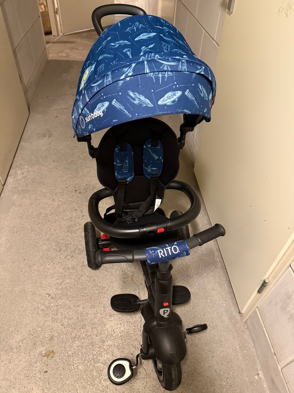 Sun Baby Rito Multi-Function Tricycle, Ophalen, Zo goed als nieuw, Duwstang