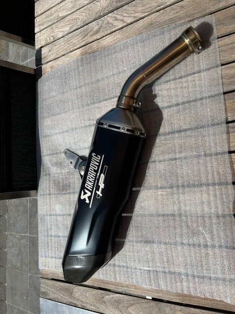 BMW F750/F850GS+A Akrapovic uitlaat., Verzenden, Gebruikt