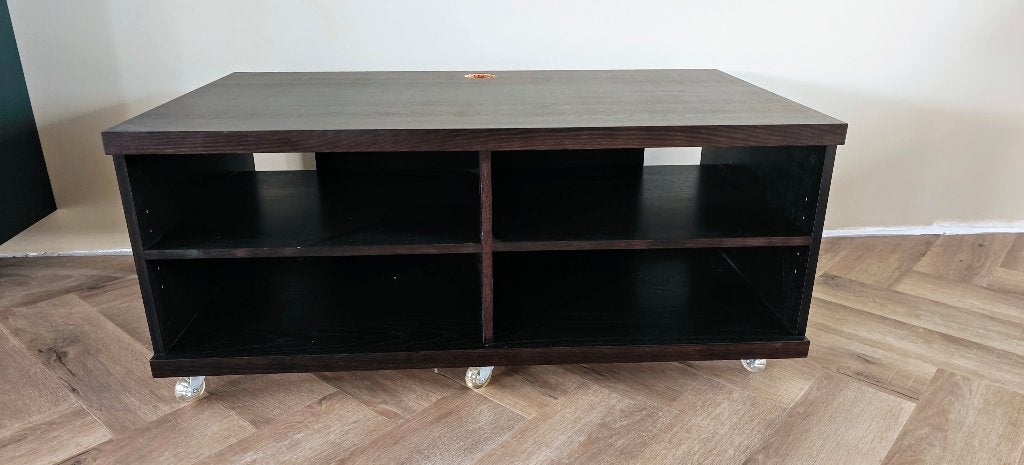 IKEA Bonde TV-meubel / Salontafel op wielen, Ophalen, Gebruikt, 100 tot 150 cm, Modern, Functioneel