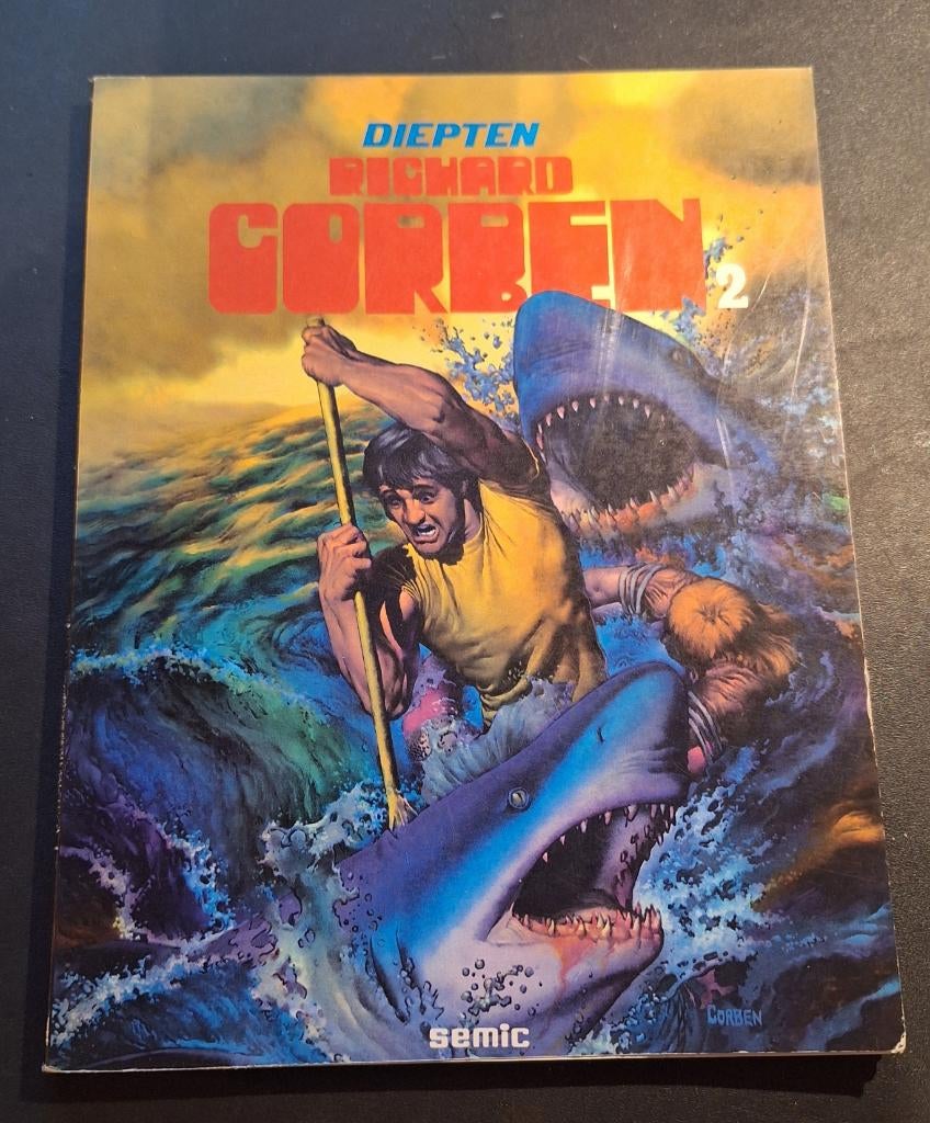 Richard Corben Diepten, Boeken, Stripboeken, Richard Corben, Eén stripboek, Ophalen of Verzenden, Zo goed als nieuw