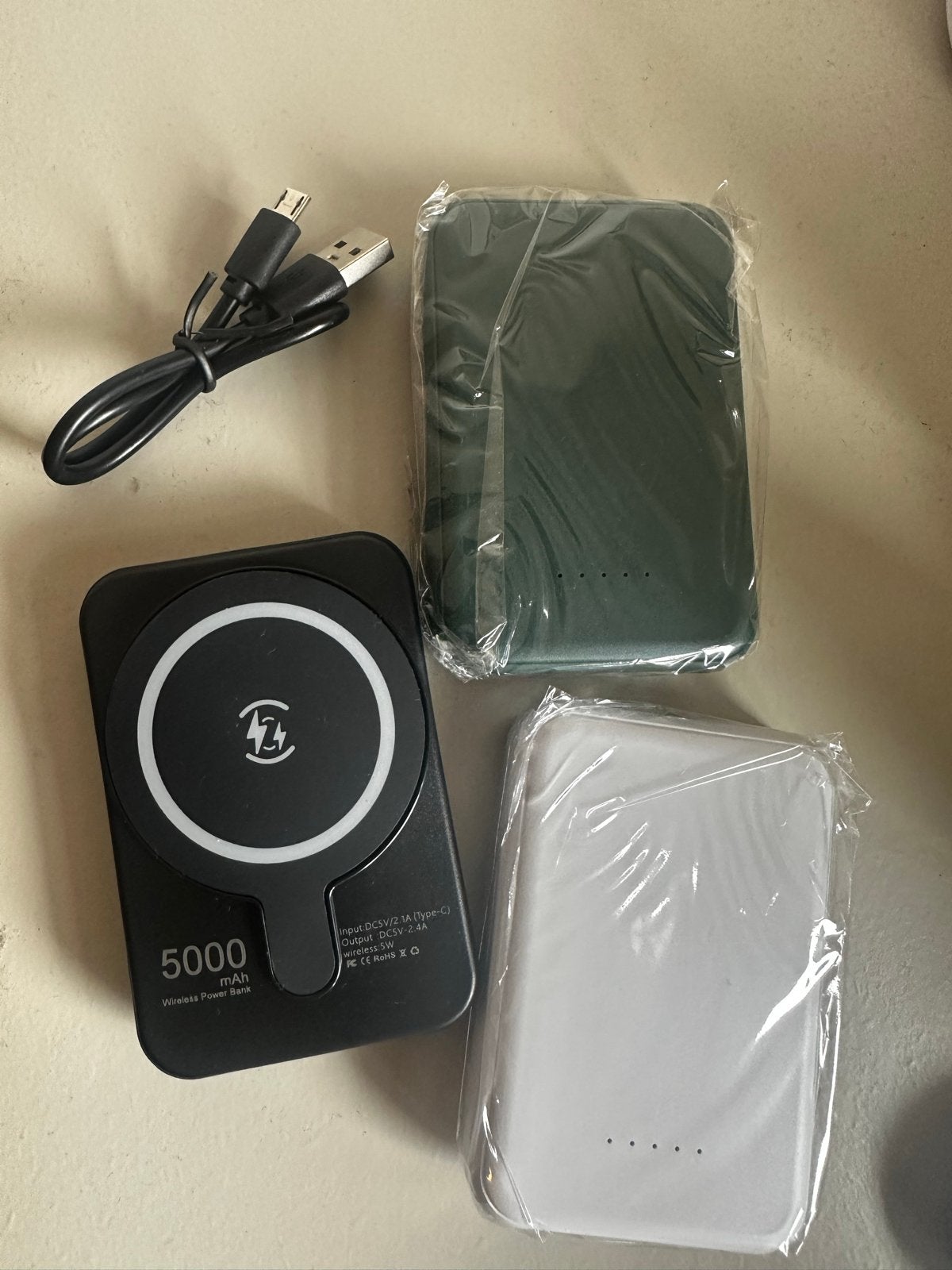 22 Powerbanks & 20+ Magnetische Ringen & 20+ Telefoonhouders, Ophalen of Verzenden, Nieuw