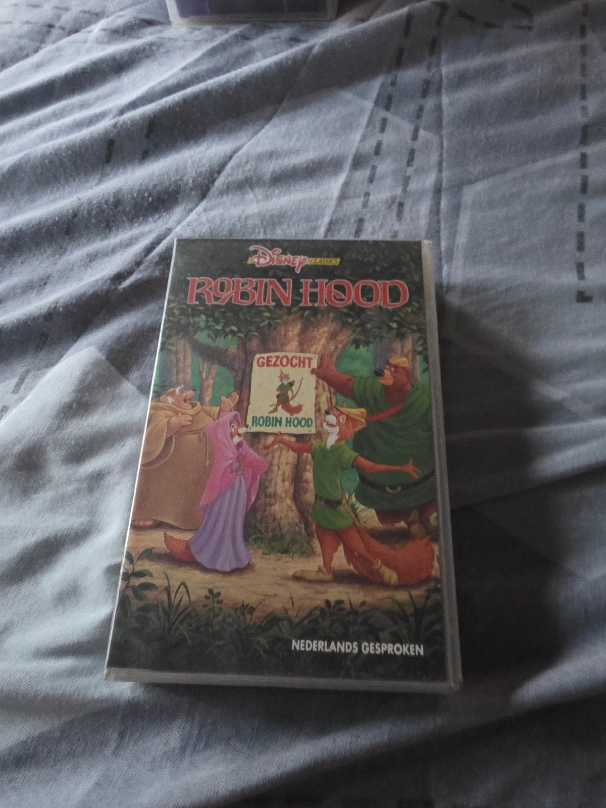 Disney's Robin Hood VHS - Nederlands gesproken, Gebruikt, Alle leeftijden, Kinderfilm, VHS
