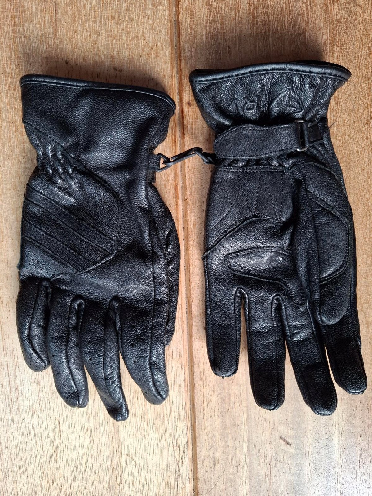leren motorhandschoenen, maat M, Motoren, Ophalen of Verzenden, Tweedehands, Handschoenen