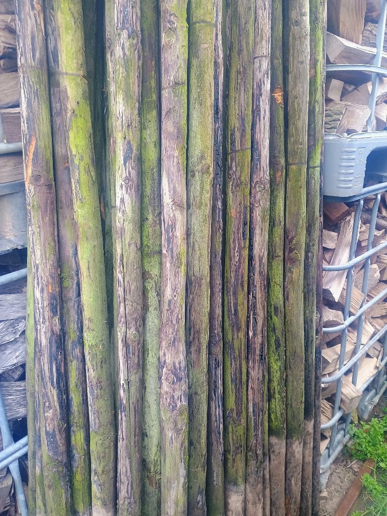 palen (boompalen), Ophalen, Gebruikt, 180 tot 250 cm, Palen