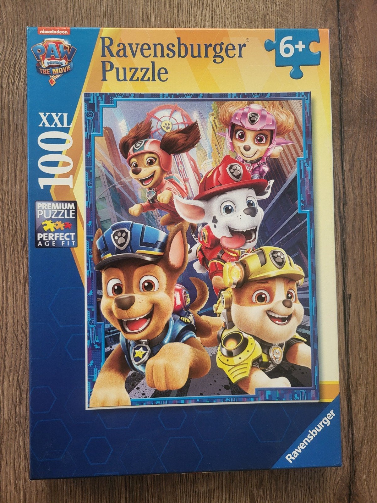 Paw patrol puzzel 100 stukjes, Ophalen of Verzenden, Meer dan 50 stukjes, Zo goed als nieuw, 6 jaar of ouder