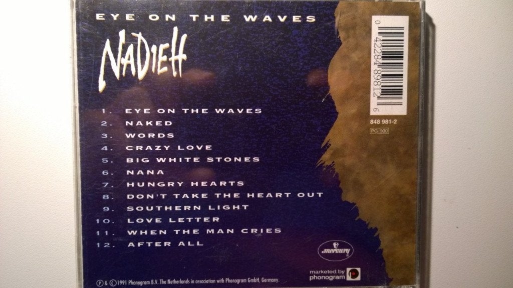 Nadieh - Eye On The Waves, Ophalen of Verzenden, Zo goed als nieuw, Pop, Album