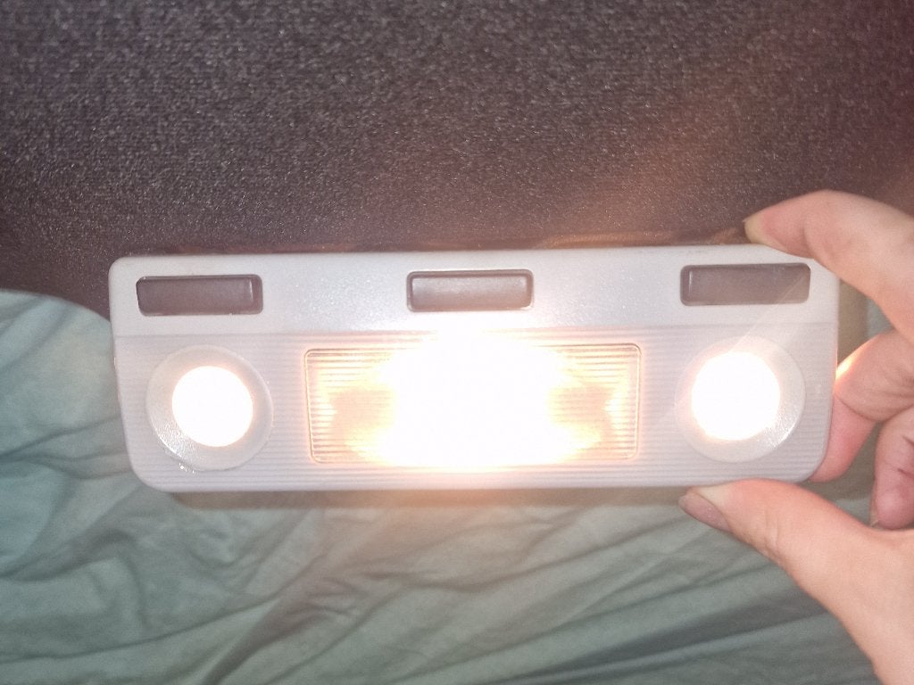 Bmw E39 E38 interieurverlichting leeslampje grijs, Ophalen of Verzenden