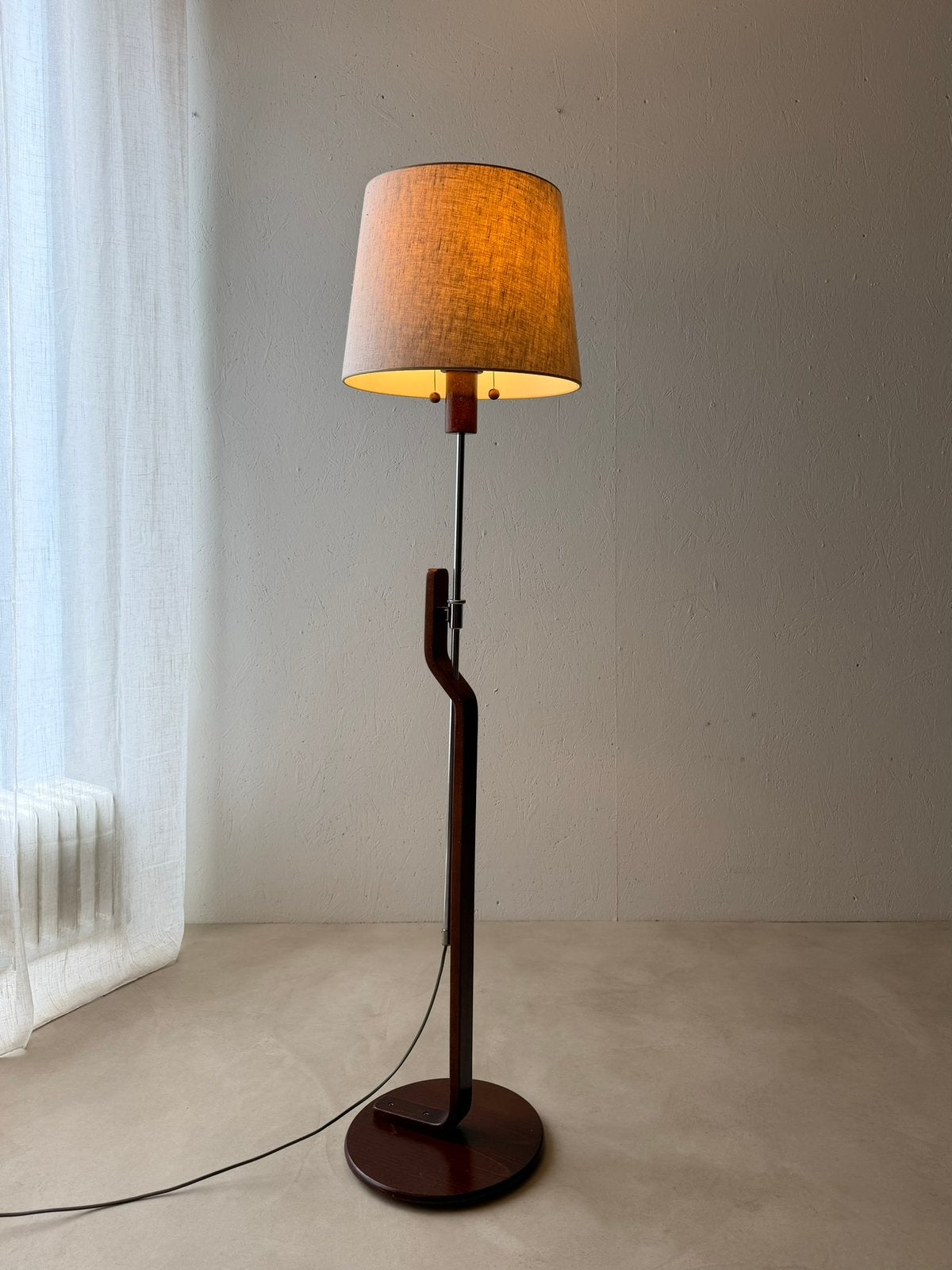 Vintage Ateljé Lyktan Grevie vloerlamp l Lars Bessfelt 1980s, Gebruikt, Scandinavisch, Ophalen of Verzenden, 150 tot 200 cm