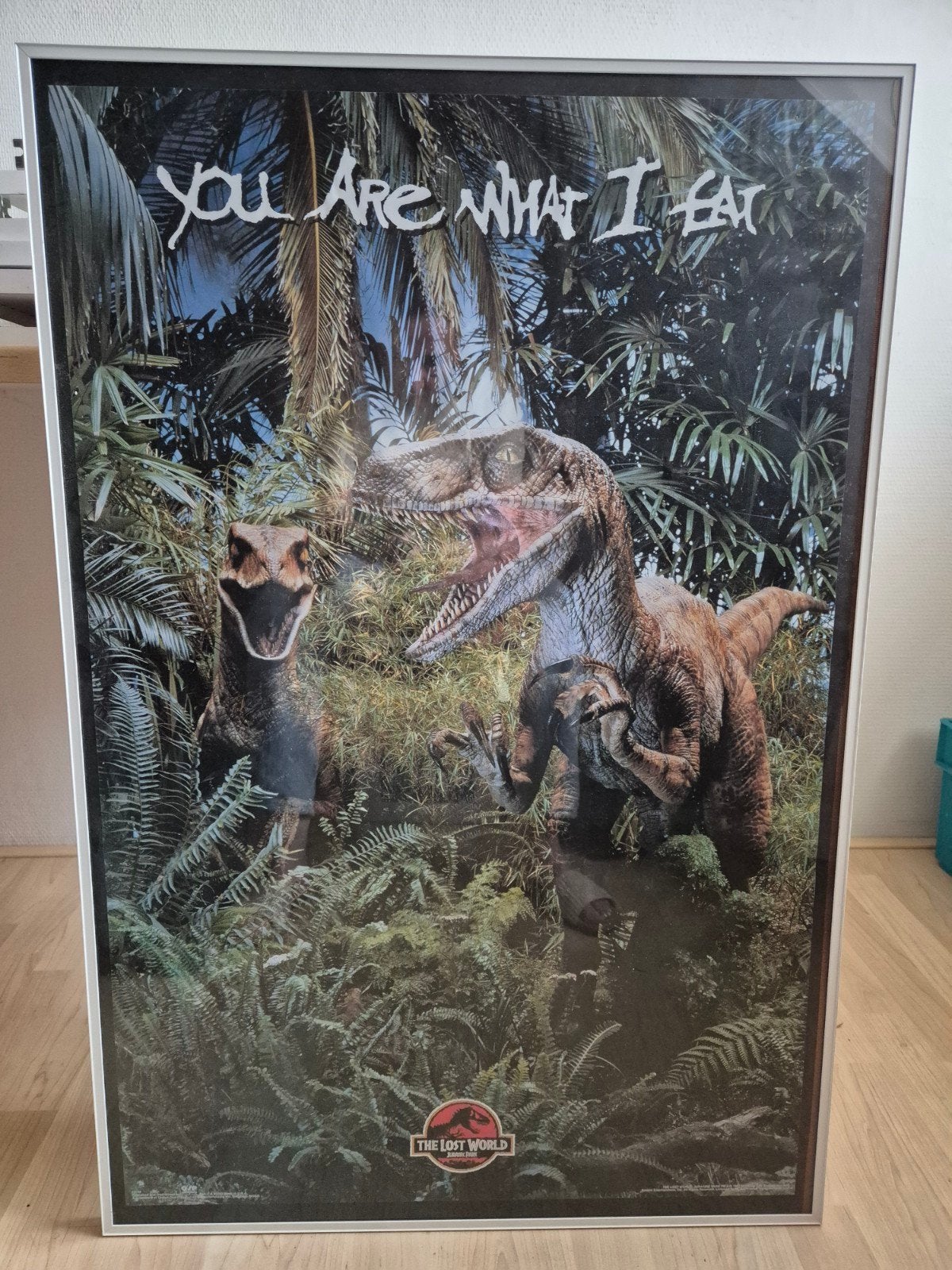 Jurassic Park: The Lost World poster met lijst, Verzamelen, Ophalen, Met lijst, A1 t/m A3, Film en Tv