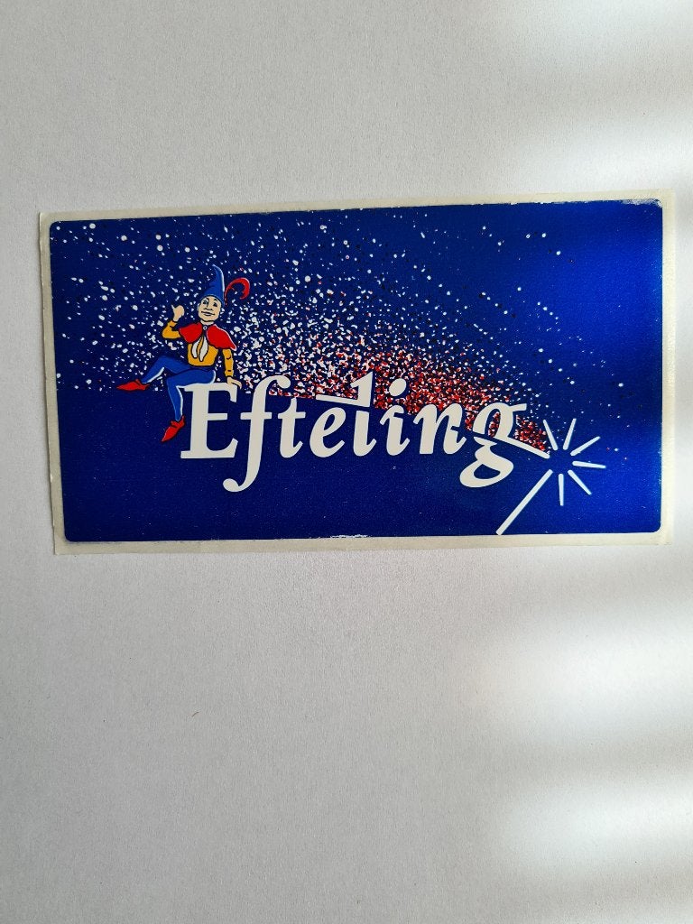 Efteling - Sticker -2, Verzamelen, Efteling, Ophalen of Verzenden, Zo goed als nieuw, Overige typen