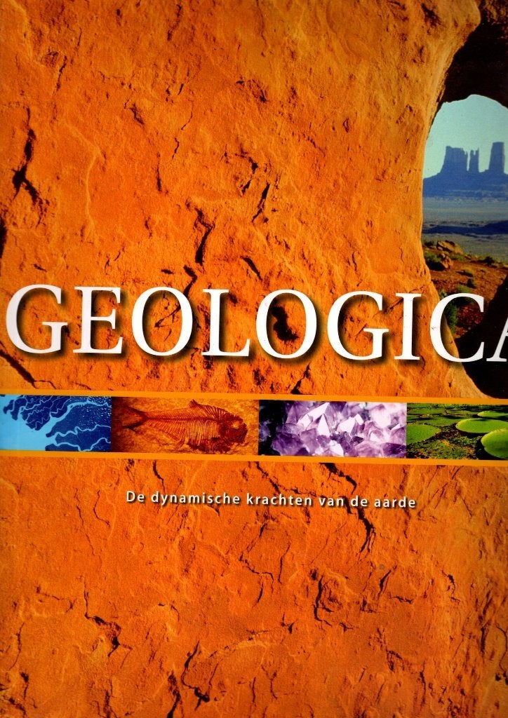 GEOLOGICA met qr scanner code, Verzenden, Zo goed als nieuw
