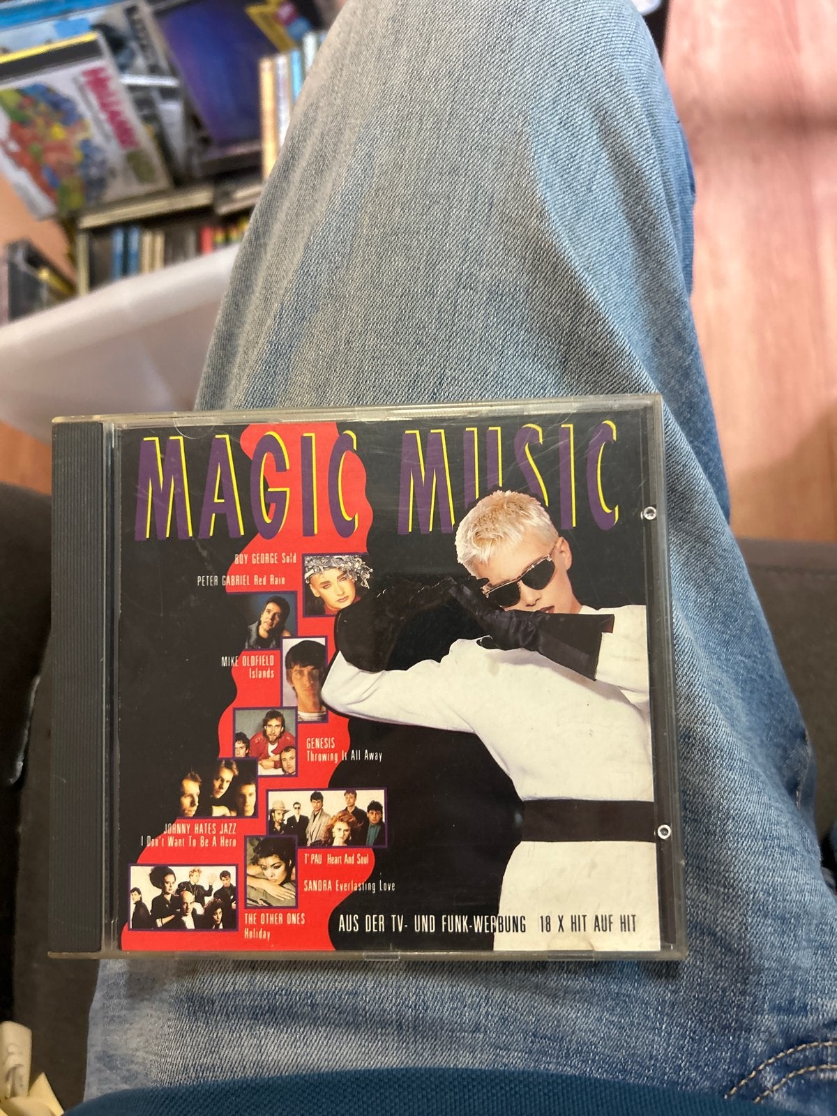 Magic Music CD - Diverse Artiesten Pop/Rock Hits, Ophalen of Verzenden, Gebruikt, Verzamelalbum, Inclusief boekje