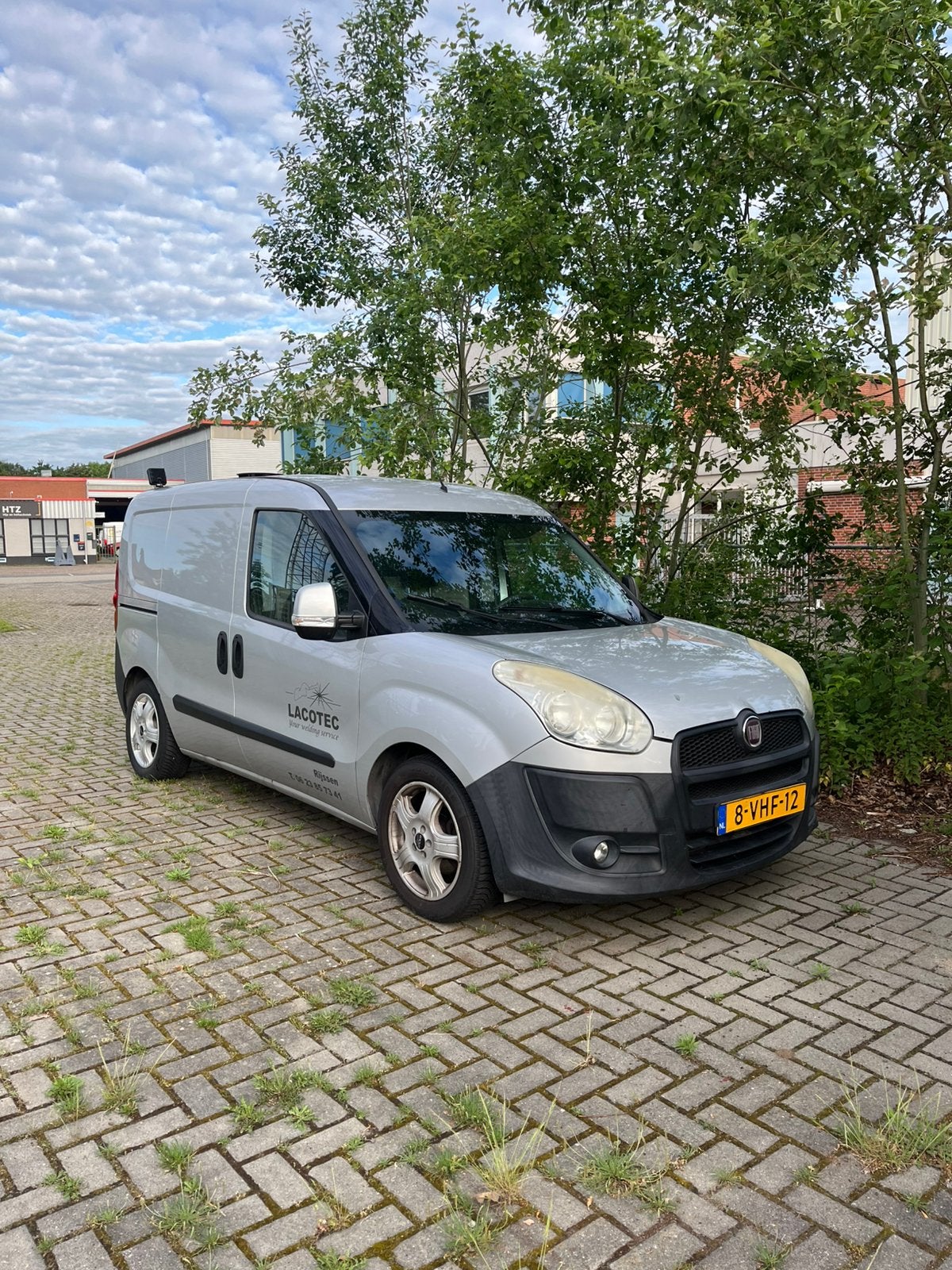 Fiat Doblo 1.6 D 77KW 2010 handel export!, Voorwielaandrijving, Euro 5, Stof, Zwart