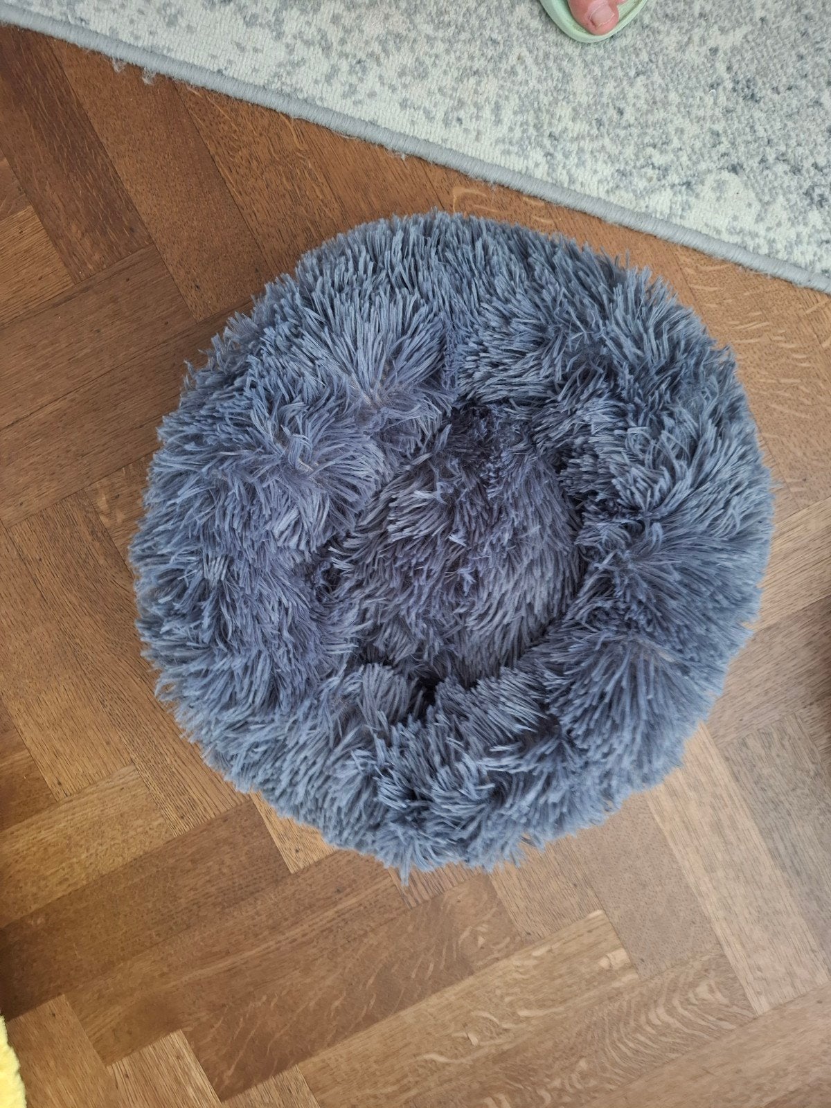 katten/honden mand grijs, Dieren en Toebehoren, Kattenmanden, Ophalen of Verzenden, Nieuw, Pluche