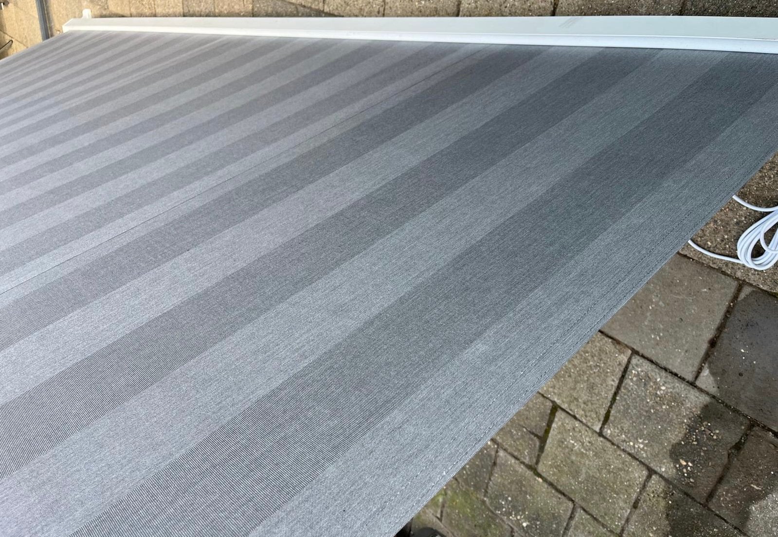 Elektrische Knikarm Zonnescherm 4,00 m breed x 3,00 m uitval, Tuin en Terras, Zonneschermen, Elektrisch, Ophalen of Verzenden
