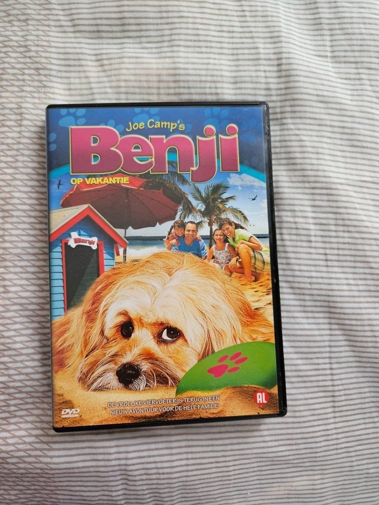 Benji DVD Box: Op Vakantie, Gaat Los!, Ruimte Avonturen, Alle leeftijden, Zo goed als nieuw, Familie, Box/collectie