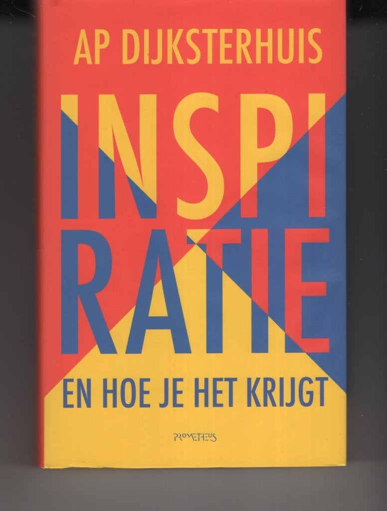 Inspiratie en hoe je het krijgt Ap Dijksterhuis, Ophalen of Verzenden, Zo goed als nieuw, Spiritualiteit algemeen, Overige typen