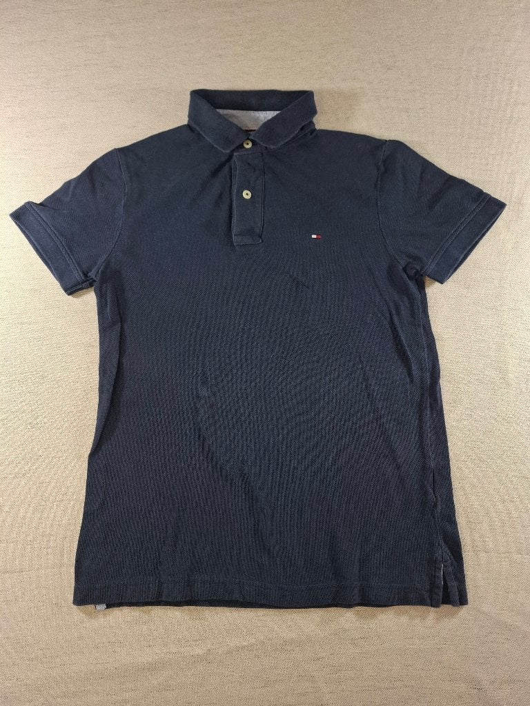 Tommy Hilfiger Polo maat XS Navy, Tommy Hilfiger, Zo goed als nieuw, Maat 46 (S) of kleiner, Verzenden