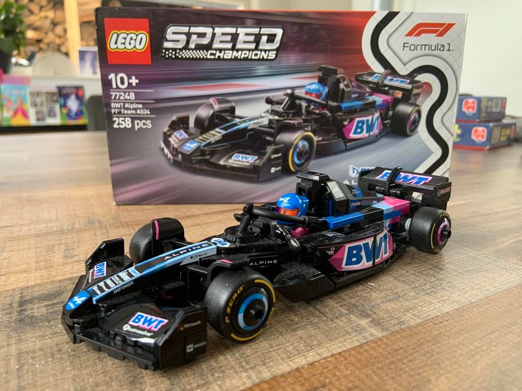 Lego Alpine Formule 1 Speed Champions 77248, Compleet, Lego, Ophalen of Verzenden, Zo goed als nieuw