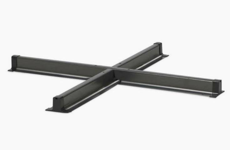 Platinum Parasolvoet Zweefparasol kruisvoet Antraciet, Ophalen of Verzenden, Nieuw, Minder dan 1 meter, Parasolvoet