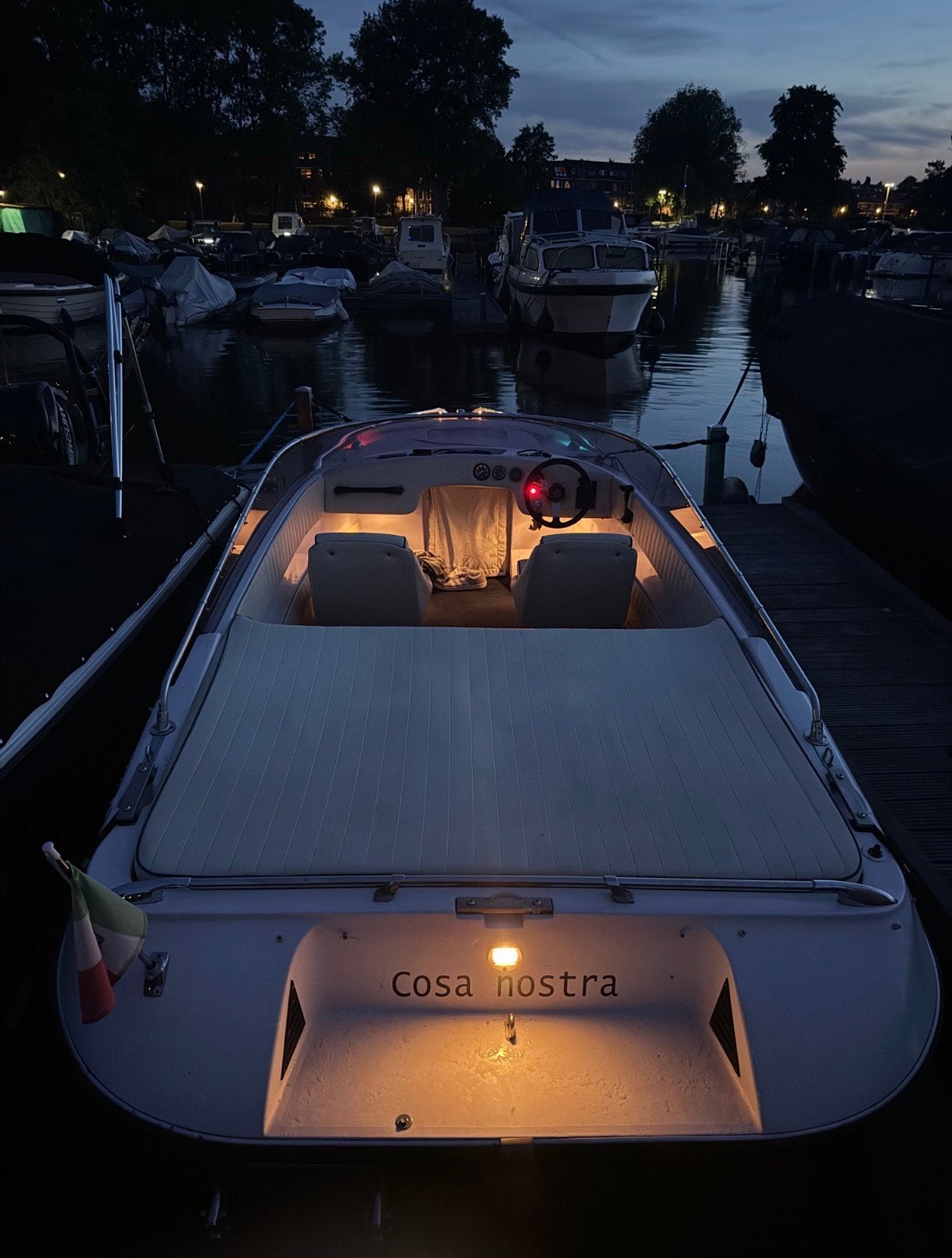 Italiaanse klassieker - Tullio Abbate Sea Star 19, Ophalen, Overige merken, Gebruikt, Binnenboordmotor