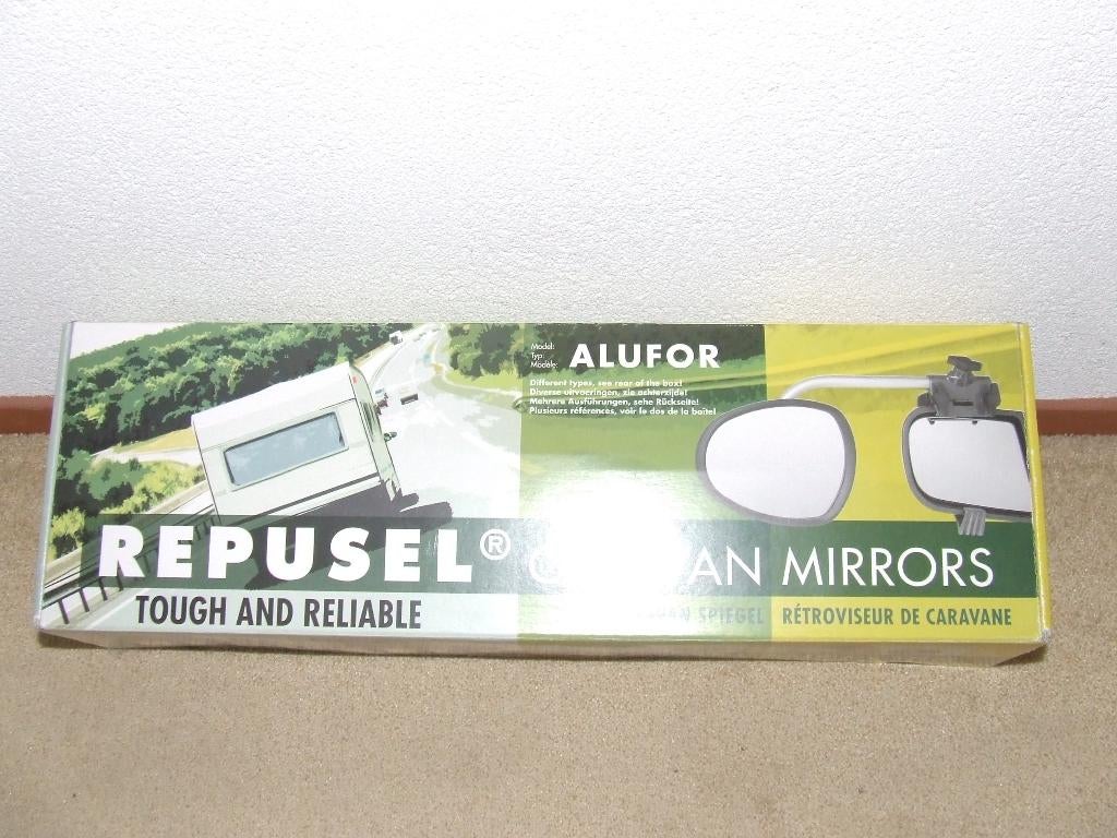 ***SET REPUSEL CARAVANSPIEGELS. ***, Ophalen of Verzenden, Zo goed als nieuw