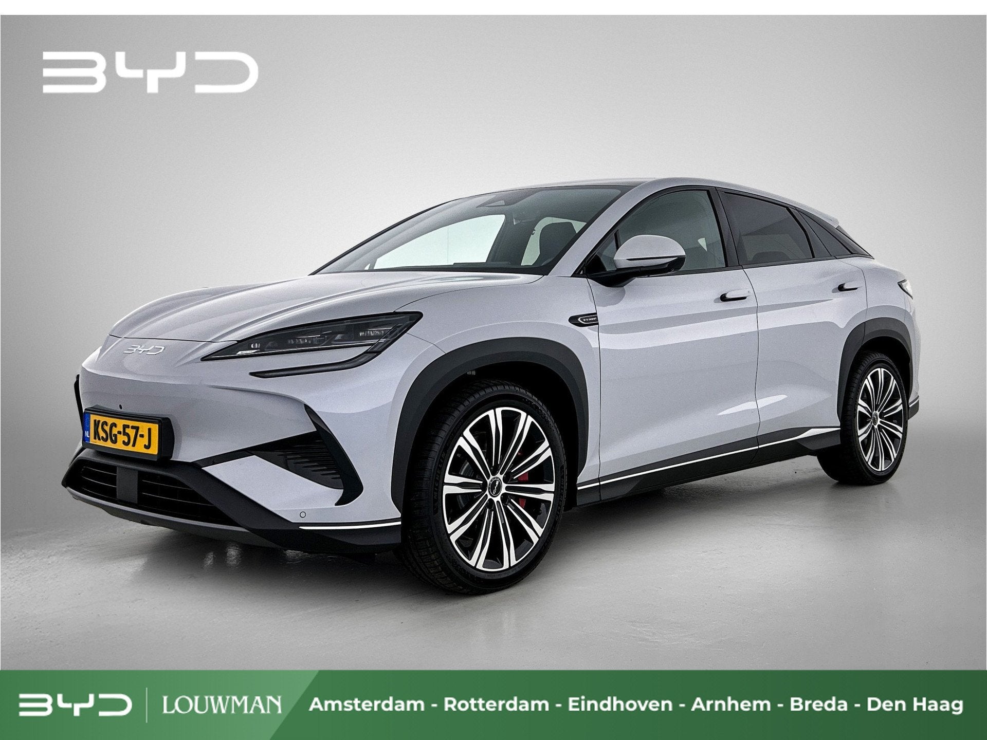 BYD SEALION 7 Excellence AWD 91.3 kWh | Nieuw geregistreerd, Auto's, BYD, Automaat, Gebruikt, Zwart, 502 km