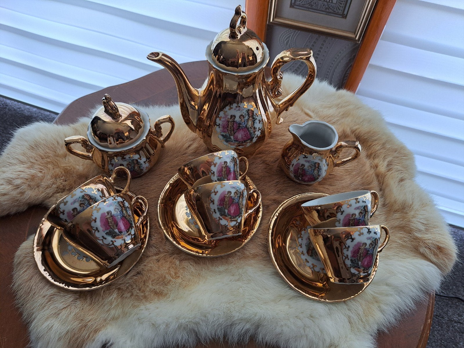 Mocca/Koffie serviesje, Antiek en Kunst, Ophalen