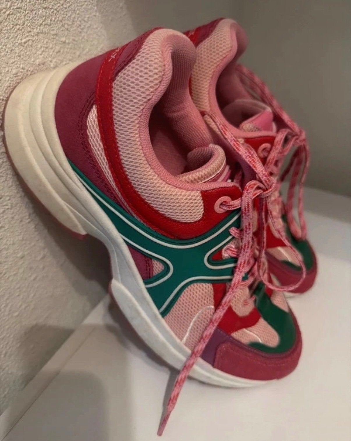 Mexx sneakers in vrolijke kleuren, maat 39, Ophalen of Verzenden, Gedragen, Overige kleuren, Sneakers of Gympen
