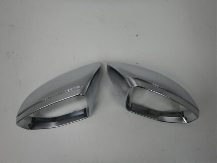 Audi S6 RS6 S7 RS7 S8 4N Spiegelkappen Set Mat Chrome, Auto-onderdelen, Spiegels, Ophalen of Verzenden, Gebruikt