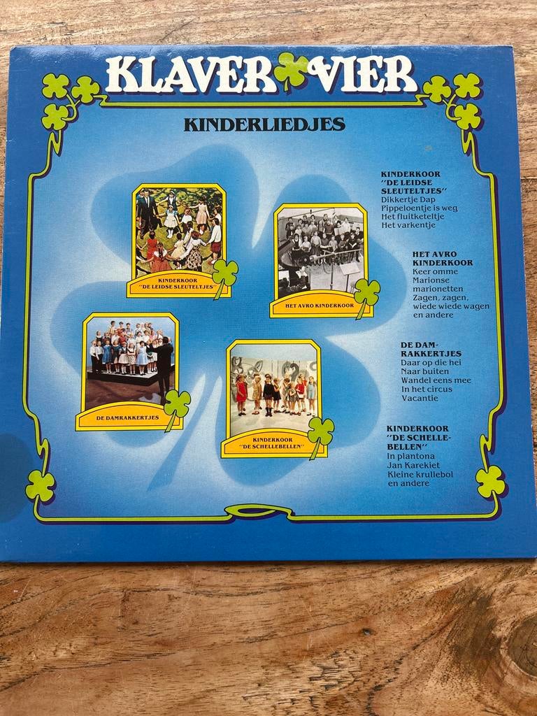 Klaver Vier - Kinderliedjes LP (Diverse Koor), Cd's en Dvd's, Gebruikt, Ophalen of Verzenden, Complilatie, 12 inch