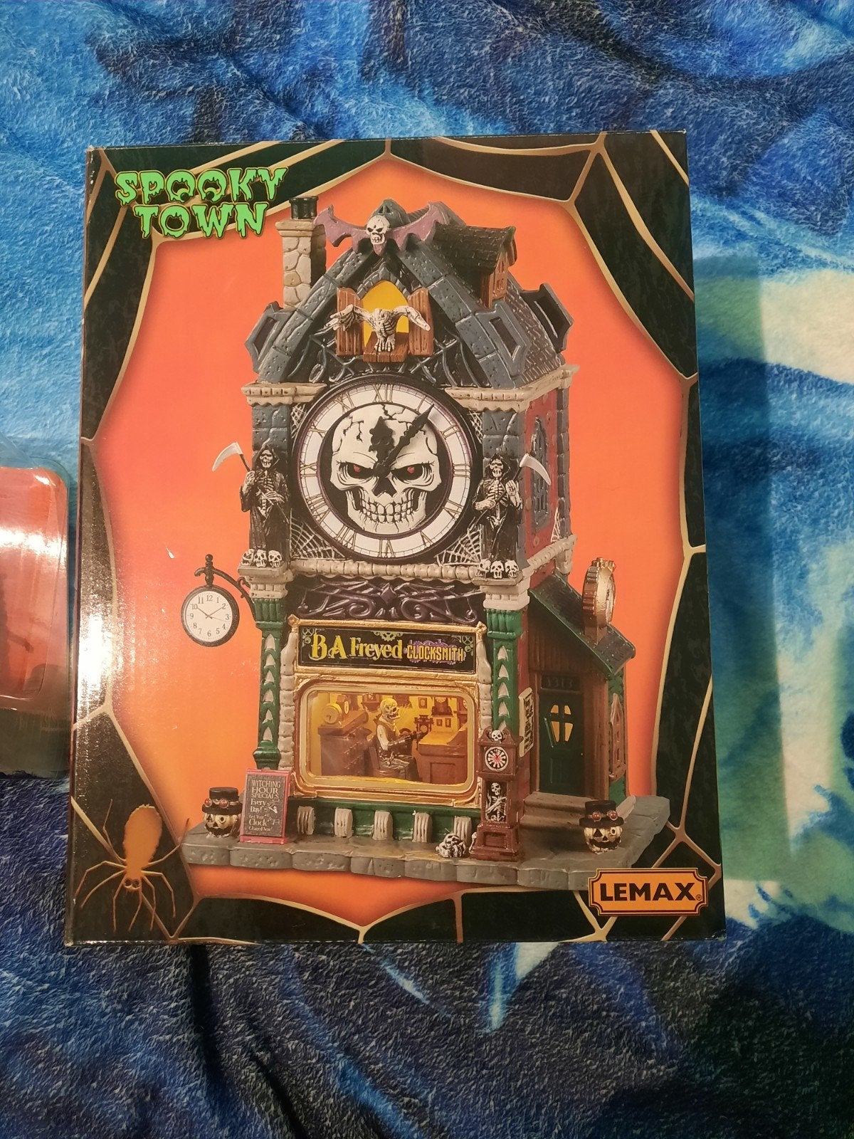 Lemax Spooky Town klok met originele doos, Diversen, Kerst, Ophalen, Nieuw