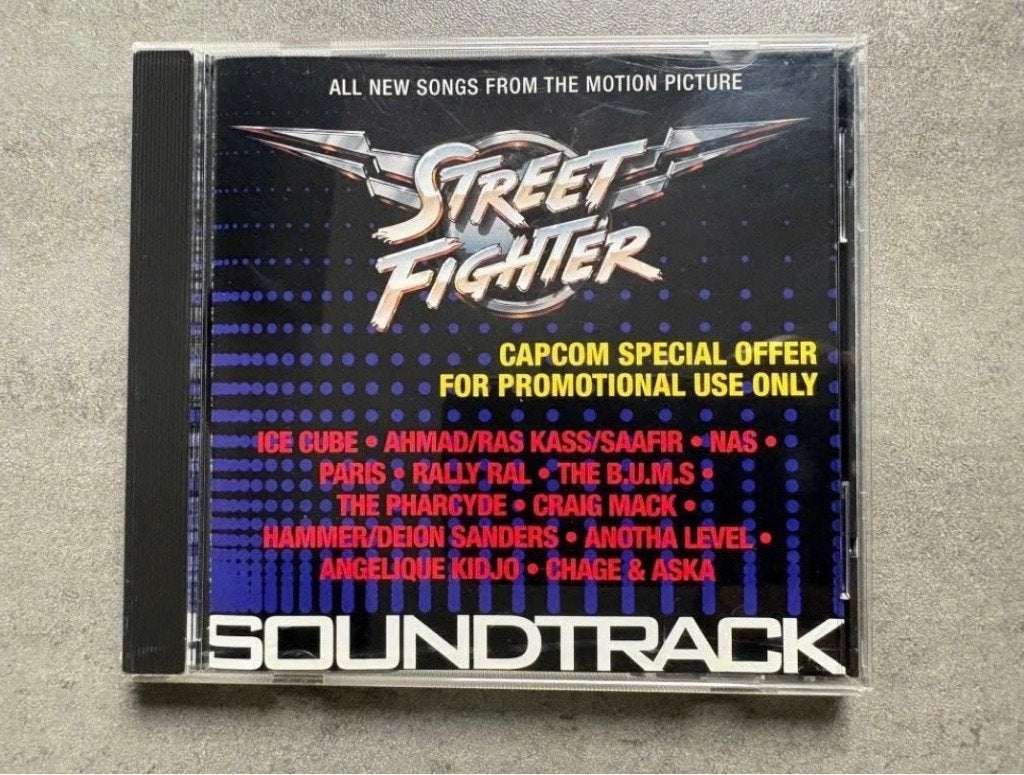 Street Fighter Original Soundtrack Promo, leuke cd prima, Ophalen of Verzenden, Zo goed als nieuw