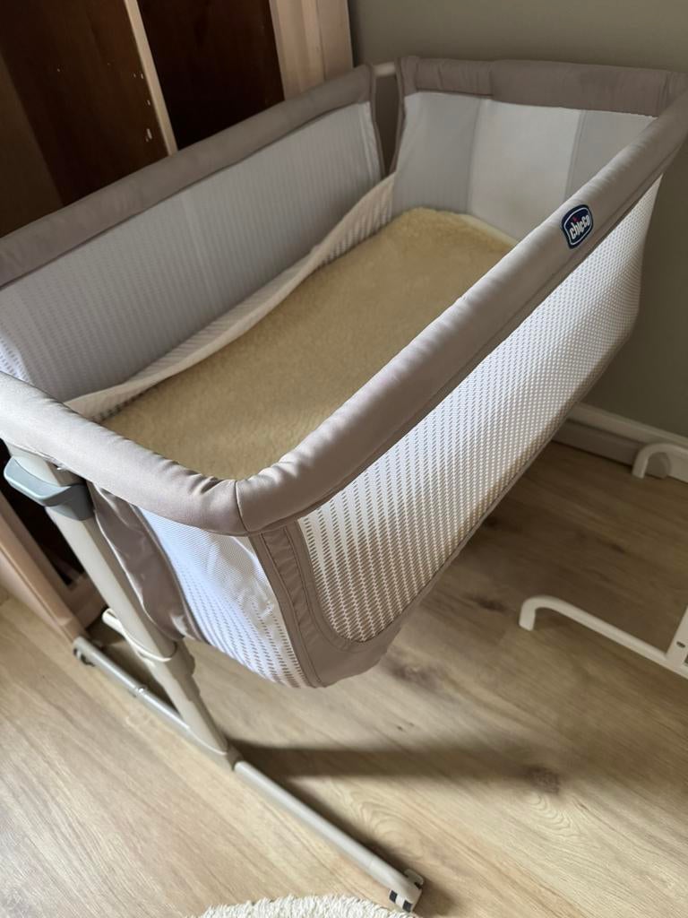 Chicco cosleeper next to me Air - beige, Kinderen en Baby's, Babywiegjes en Ledikanten, Ophalen, Gebruikt, Wieg
