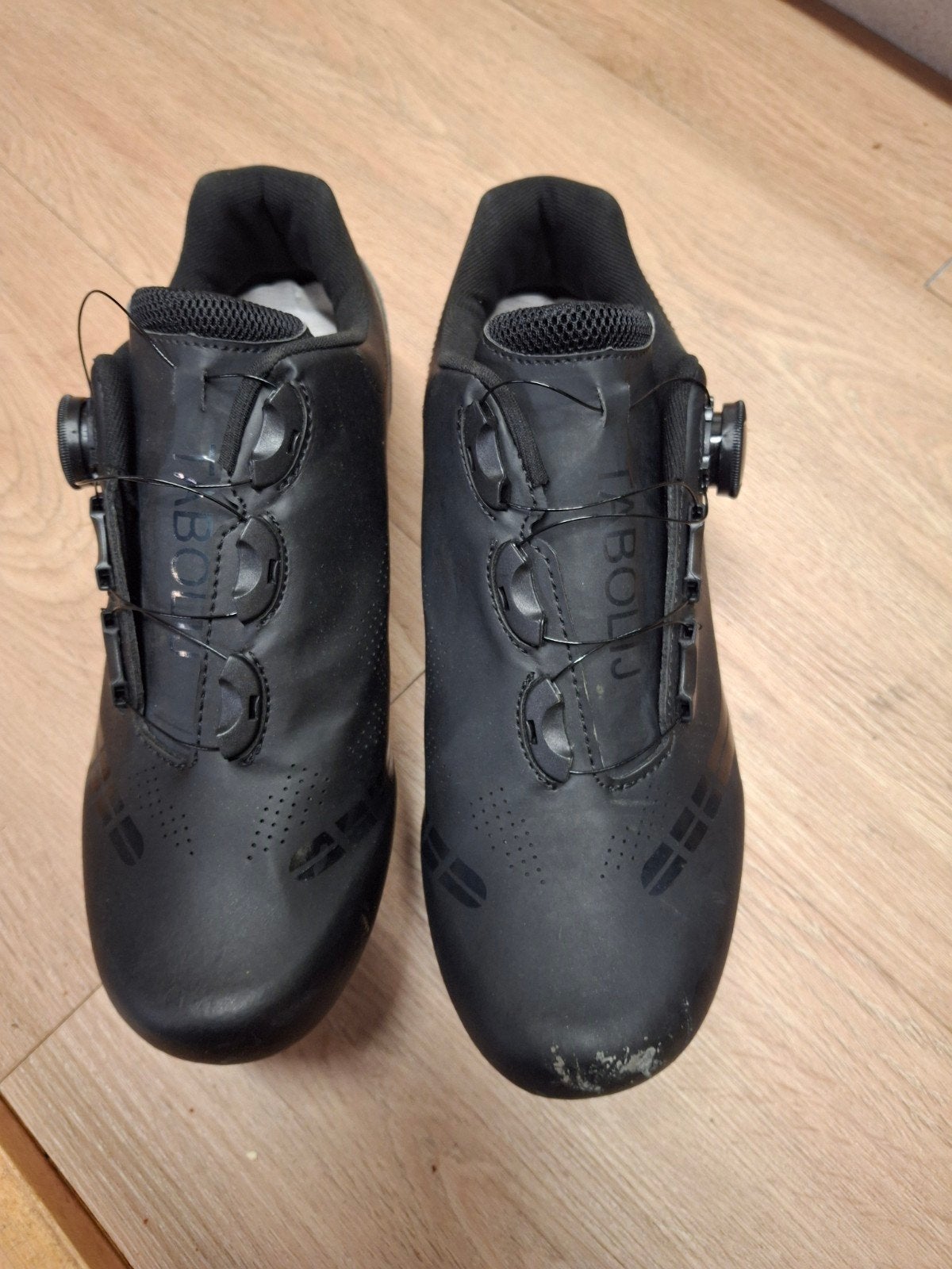 Zwarte BOLU fietsschoenen met draaisluiting, Ophalen of Verzenden, Gebruikt, Kleding