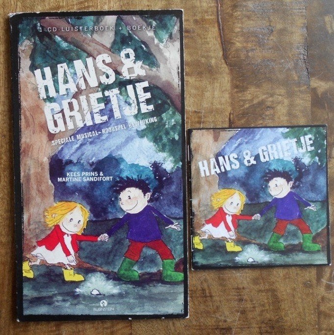 Luisterboek met 1 CD: Hans & Grietje + boekje, Boeken, Luisterboeken, Ophalen of Verzenden, Cd